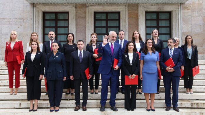 Premijer Rama i nova Vlada Albanije (izvor: Vlada Albanije)